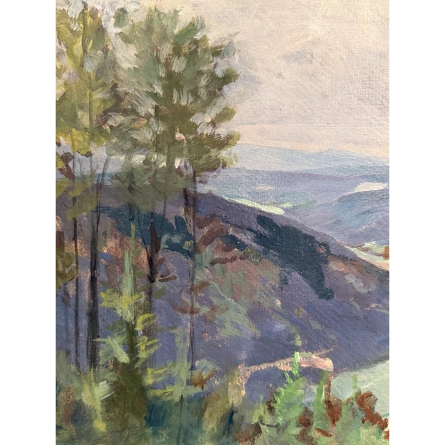 Helene Meyer, Landscape Composition, Oil Painting on Canvas For Sale - Image 13 of 13