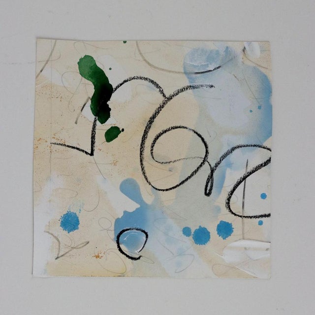 Paolo Patelli, Compositions, Mixed Media Artworks on Paper, Set of 2 For Sale - Image 3 of 11