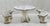 French Faux Bois Garden Table and Benches, 1960s, Set of 3 For Sale - Image 9 of 9