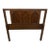Mid-Century Modern Twin Size Walnut Headboard For Sale