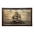 Mid-Century Framed Oil Painting of Four-Masted Ship by Alfred Gabali 'The Preussen' For Sale
