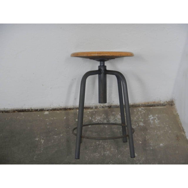 1960s Mid-Century 4-Footed Stool, 1960s For Sale - Image 5 of 8