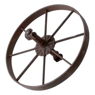 Antique Iron Wheel For Sale
