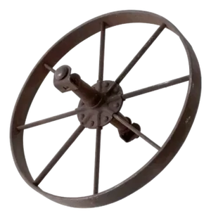 Antique Iron Wheel