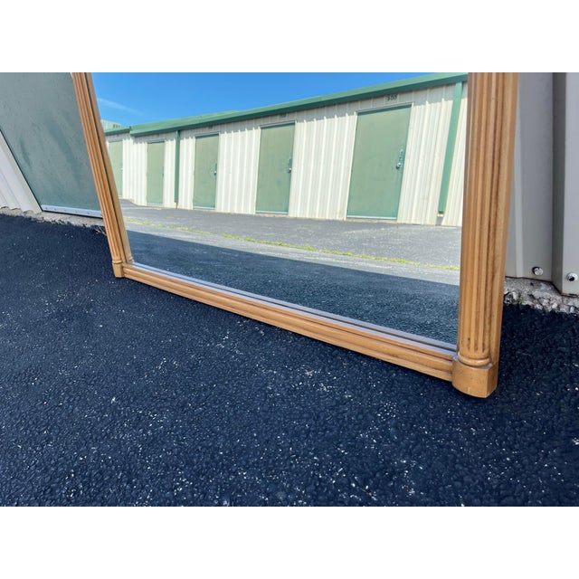 Neoclassical Fruitwood Dressing or Wall Mirror For Sale - Image 10 of 12