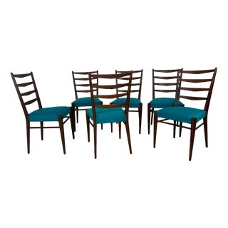 Mid-Century Teak Dining Chairs by Cees Braakman for Pastoe, 1950s, Set of 6 For Sale