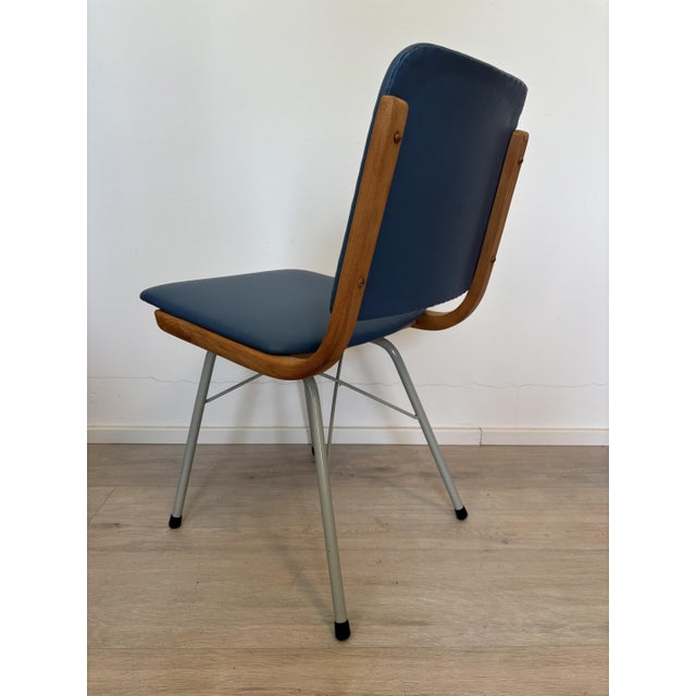 Metal Mid-Century Dining Chair by Miroslav Navrátil for Ton, 1970s For Sale - Image 7 of 11
