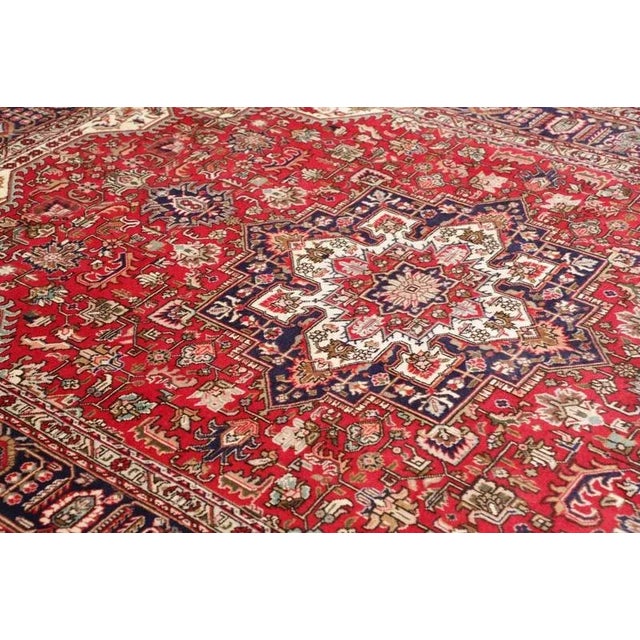 Textile Middle Eastern Hand-Knotted Tabriz Rug For Sale - Image 7 of 11