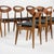 Roger Landault Ten Dining Room Chairs by Roger Landault for Maison Sentou, 1950, Set of 10 For Sale - Image 4 of 16