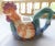Vintage Colorful Ceramic Rooster Teapot For Sale - Image 4 of 11