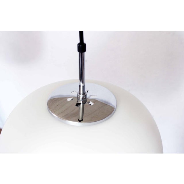 Opaline Glass Suspensions from Glashütte Limburg, 1970s, Set of 2 For Sale - Image 11 of 16