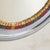 French Chrome Wall Mirror with Ceramic + Glass Tesserae, 1970s For Sale - Image 4 of 9