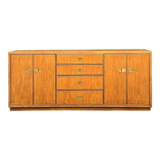 Late 20th Century Vintage Drexel Three Section Credenza For Sale