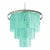 Italian Murano Glass Sputnik Chandelier – Mazzega-Inspired, Contemporary Sea Green For Sale - Image 10 of 10