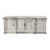Antique Four-Door Enfilade / Sideboard With Distressed Paint, Circa 1900 For Sale
