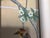 Chinoiserie Hand‑Painted Oriental Wall Art, Peacock Birds and Blossom Tree Panel For Sale - Image 3 of 4
