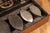 Brown Early 20th Century Enterprise Manufacturing Sadiron Salesman Sample Set For Sale - Image 8 of 13