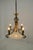 Art Deco Metal Chandelier, Europe, 1930s For Sale - Image 3 of 12