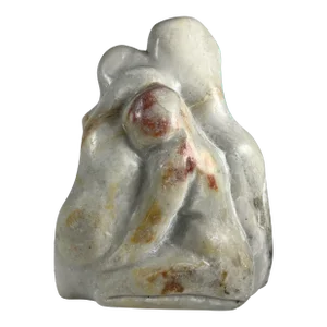 Mid-20th Century Biomorphic Stone Sculpture by Hyam Myer