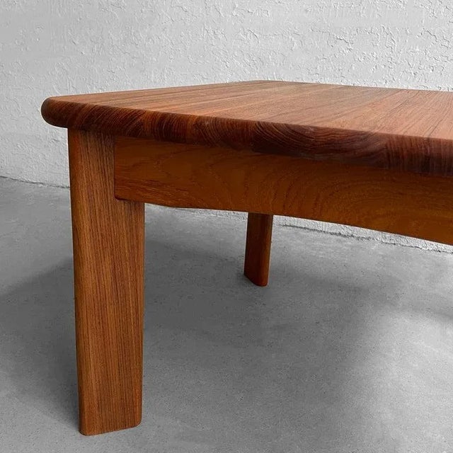 Wood 1970s Scandinavian Modern Teak Coffee Table For Sale - Image 7 of 11