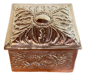 1970s Vintage Sarreid Silverplate Box