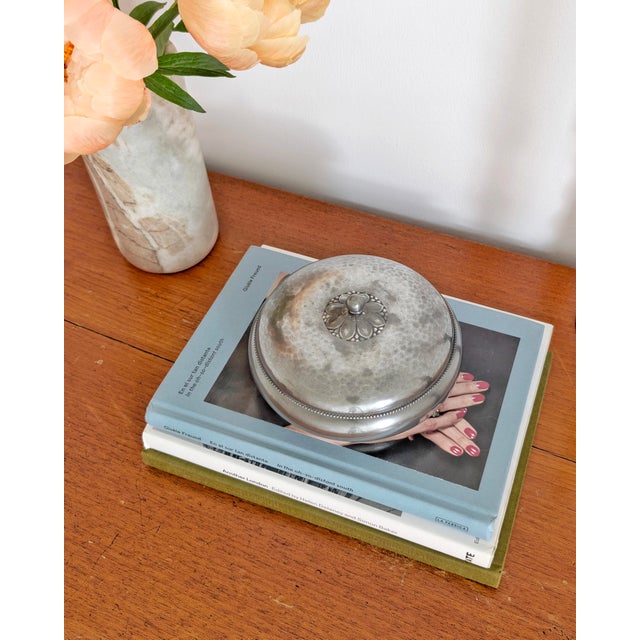 Pewter Lidded Trinket Box by Just Andersen, 1930s For Sale - Image 10 of 13