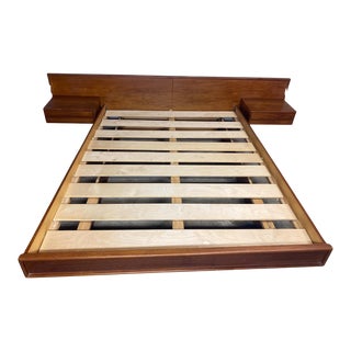1960s Danish Mid Century Modern Bedframe For Sale