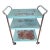 Vintage 1950's Turquoise Cosco Kitchen Cart For Sale