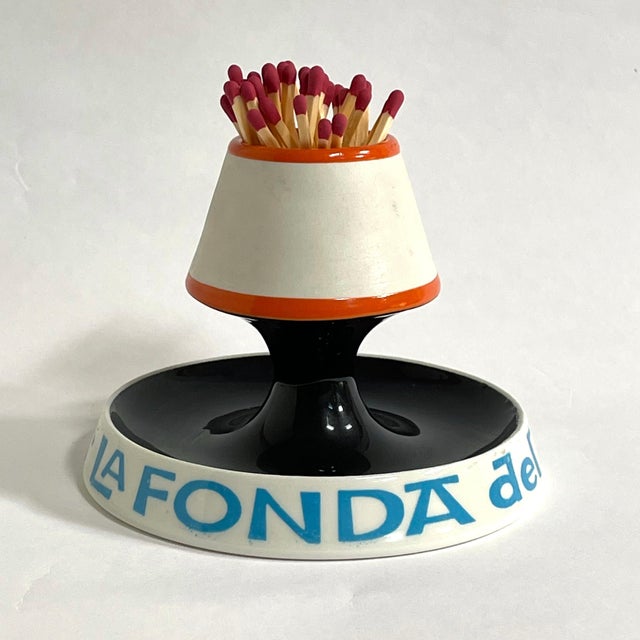 Mid-Century Modern Alexander Girard Ashtray/Match Holder From La Fonda Del Sol For Sale - Image 3 of 9