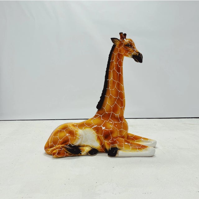 Ceramic Giraffe in Ceramic from Ceramiche Boxer For Sale - Image 7 of 10