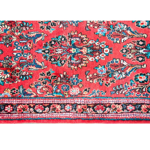 Early 20th Century Sarouk Runer For Sale - Image 15 of 15