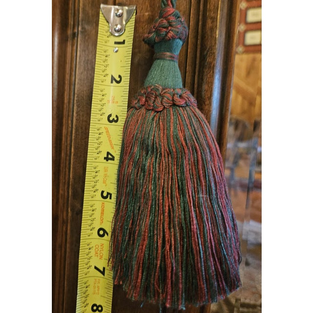 Red and Green Italian Tassel For Sale - Image 10 of 10