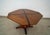 1960’s Mid-Century Modern John Kapel Walnut X Dining Table For Sale In Los Angeles - Image 6 of 12
