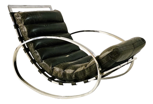 Rocking Chair by Renato Zevi for Selig, 1970s