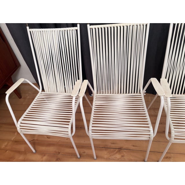 Gold Chairs from Mauser, Germany, 1960s, Set of 4 For Sale - Image 8 of 16