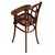 Antique Vienna Secession Bent Oak & Caine Children's High Chair by Thonet For Sale In Los Angeles - Image 6 of 8