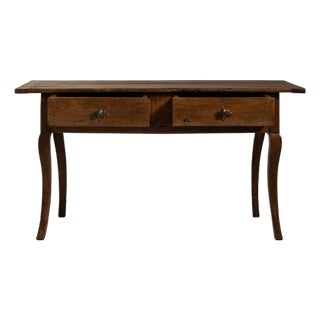 Early 19th Century Chestnut Brown French Provençal Table For Sale