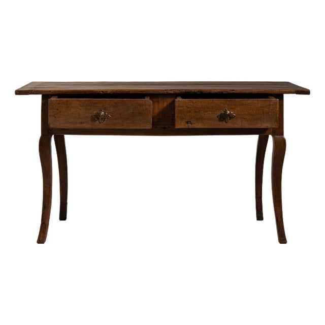 Early 19th Century Chestnut Brown French Provençal Table For Sale