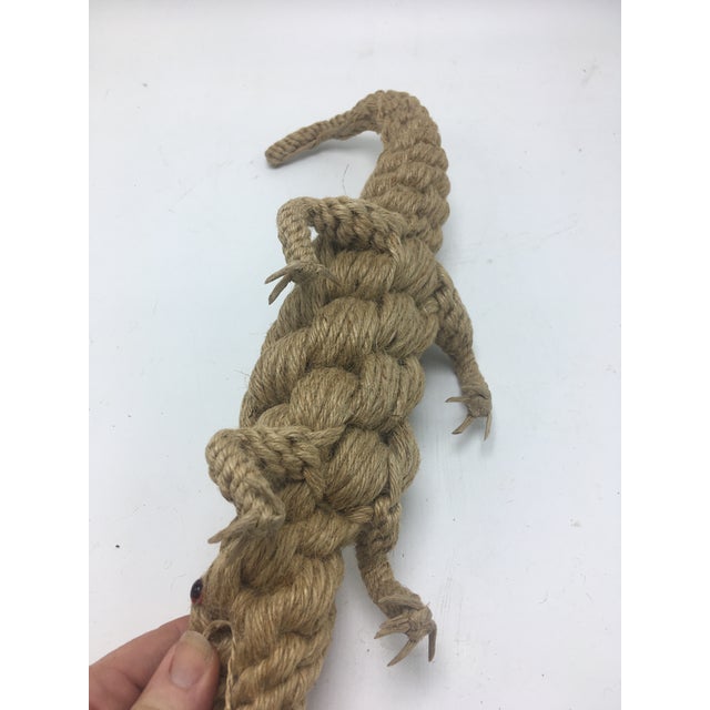 Vintage Rope Alligator Chairish