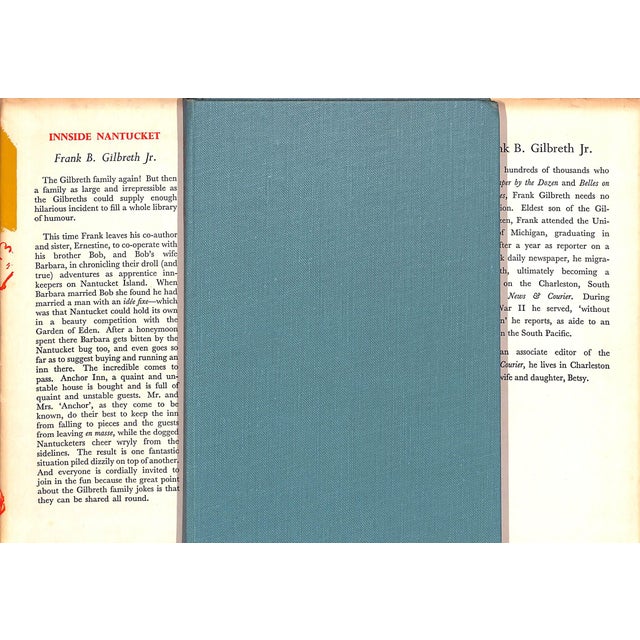 "Inside Nantucket" 1955 Gilbreth, Frank B. Jr For Sale - Image 10 of 10