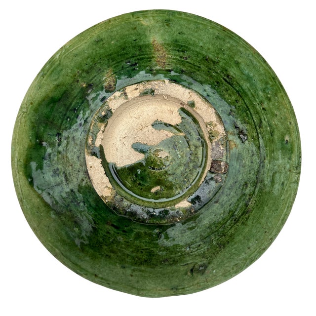 1970s Moroccan Tamegroute Plate For Sale - Image 4 of 5