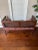 1950s Vintage Mid-Century Modern Cane Back Bench For Sale - Image 10 of 10