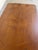 Teak Coffee Table With Slatted Lower Shelf and Tapered Legs Denmark 1960s For Sale - Image 9 of 9