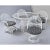 1970s Restored Russell Woodard Vintage Spun Fiberglass Outdoor Dining Set For Sale - Image 5 of 12