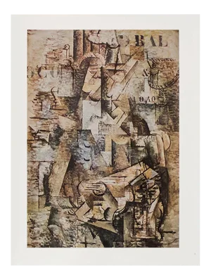 1940s After Georges Braque "The Portuguese", First Edition Period Print in Full Color