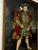 1930s Huge English Oil Painting Portrait Tudor Royal King Henry VIII After Hans Holbein For Sale - Image 5 of 12