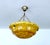 Art Deco Amber Glass Pendant Light, 1930s For Sale - Image 8 of 18