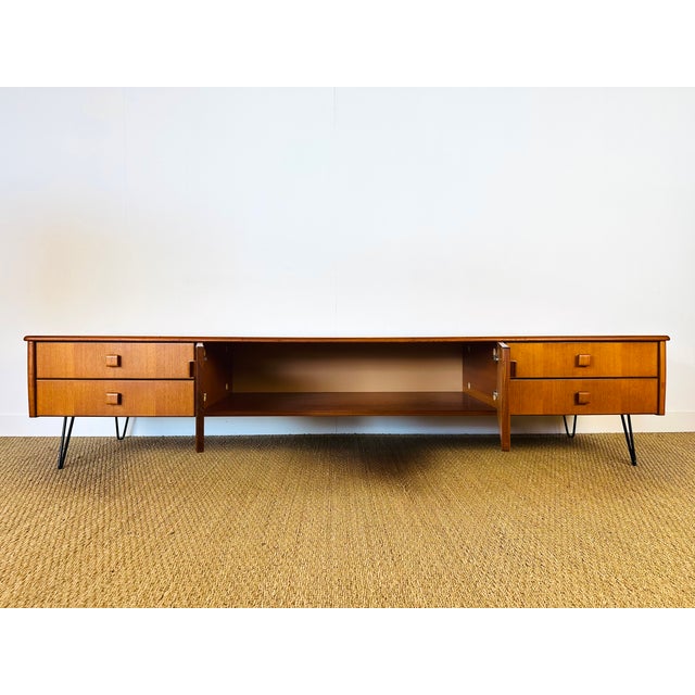 Scandinavian Teak Sideboard, 1960s For Sale - Image 14 of 18