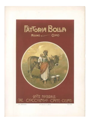 Fattoria Bolla - Vintage Advertising Lithograph by Achille Beltrame - 1910 ca. 1910 ca.