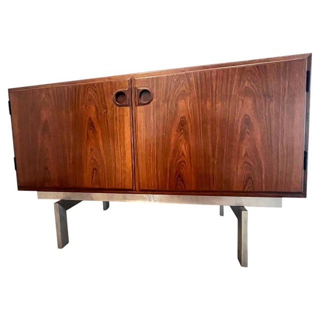 Mid-Century Modern Danish Rosewood Sideboard, 1960s For Sale - Image 9 of 9